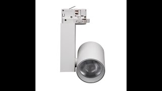 Rotatable Dimmable Aluminum Non-glare Track Led Light Track Light