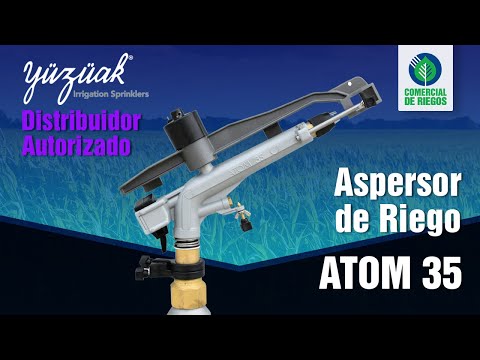 ASPERSORES Y CAÑONES DE RIEGO | Irrigación | YUZUAK | Atom 35 | Riego Aspersión | Boquilla Estiércol