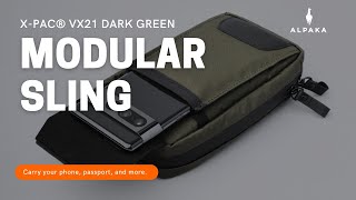 ALPAKA Modular Sling Dark Green