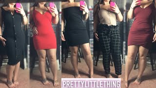 I SPENT $300+ on PRETTYLITTLETHING | Plus Size Try On Haul