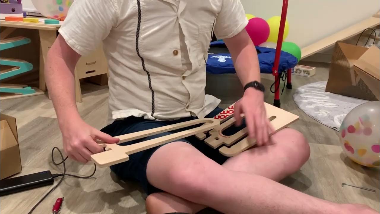 Woom 1 wooden bike stand assembly YouTube