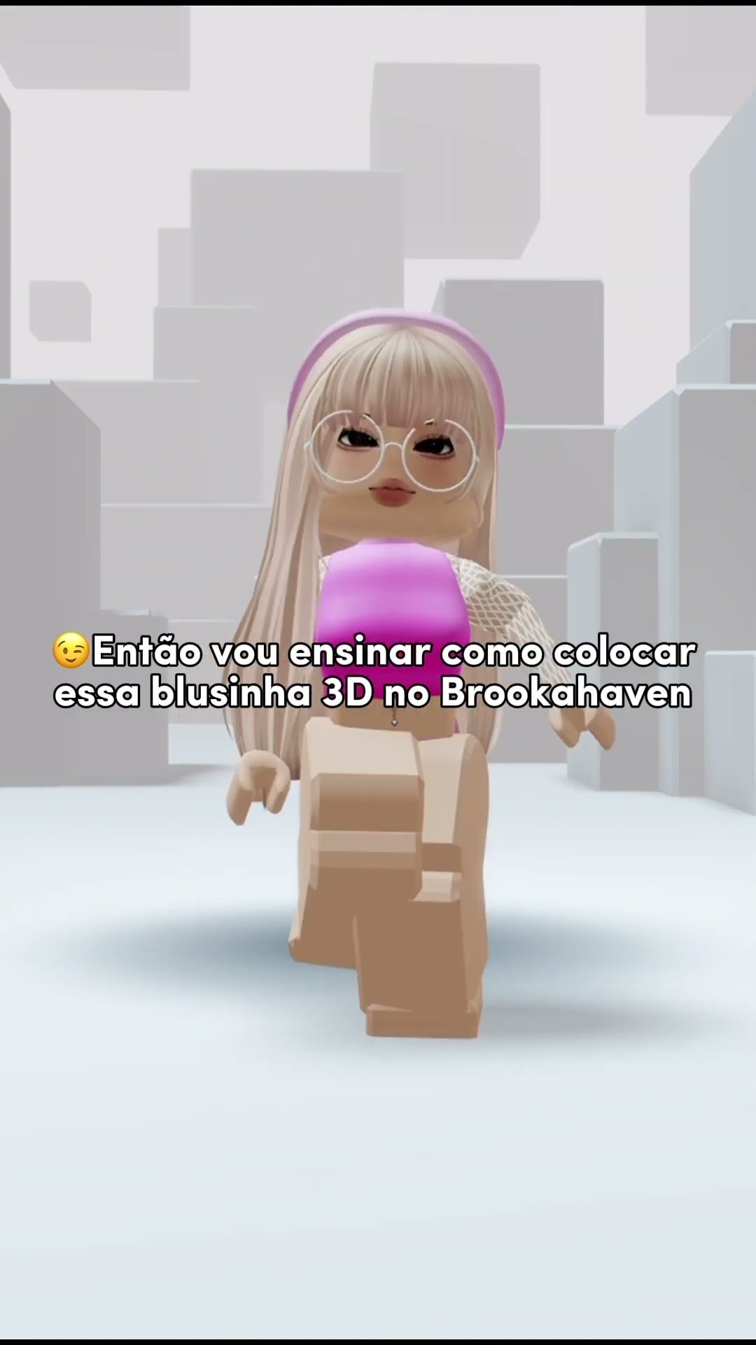 ?ENSINANDO COMO COLOCAR BLUSA 3D NO BROOKAHAVEN #likee #roblox #comenta #seiscreve