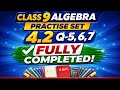 SSC Class 9 Algebra 4.2 Q.5,6,7 Complete Solution 💯 | आसान तरीका | Anita Miss