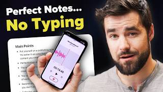 How I Use AI to take perfect notes...without typing screenshot 2