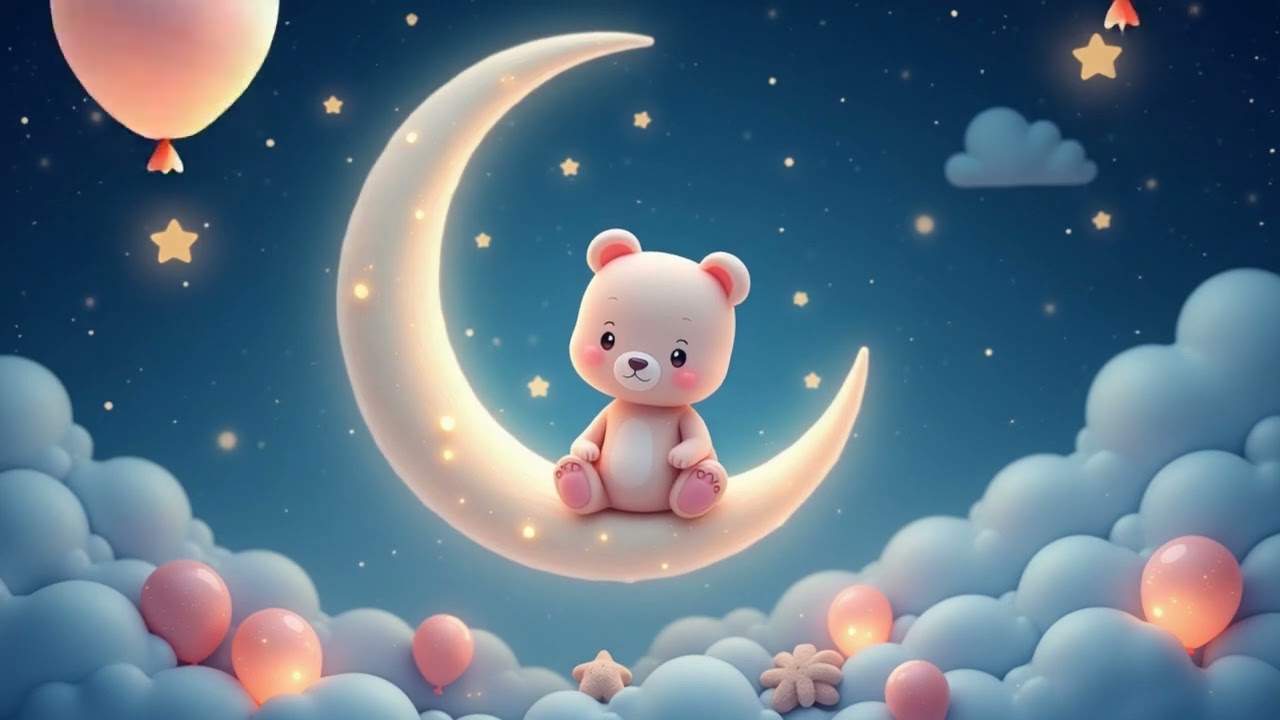 🌙 Crescent Moon Cuddle Song – Relaxing Baby Sleep Tunes