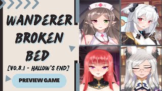 Update Preview Game Android Game Wanderer: Broken Bed [v0.8.1 - HALLOW'S END] Dub Indo #request