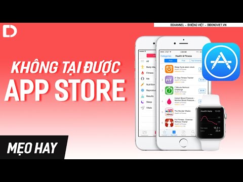 Khắc phục lỗi iPhone không tải được ứng dụng trên Appstore