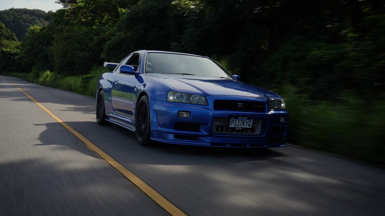 Nissan Skyline GT-R R34 V-spec II - Guatemala - 4K - YouTube