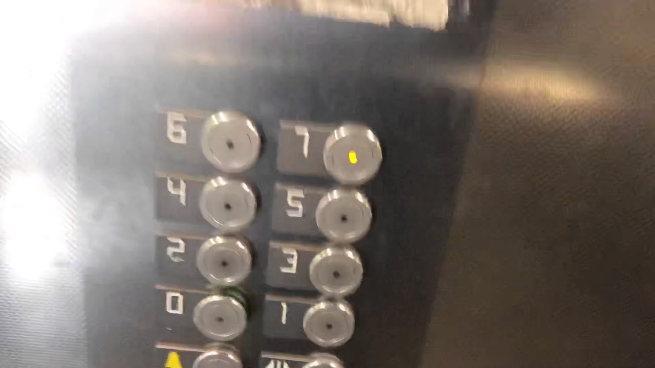 Kone Ecodisc Lifts @ Southwater Multi Storey Car Park In Telford