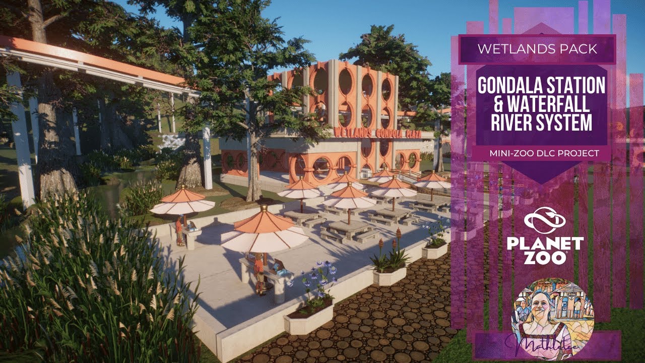 Gondola Station & Wetland River Waterfalls Zoo YouTube