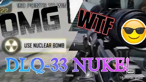 Trying to get a NUKE with DLQ-33 || Hardpoint Raid || Call of Duty Mobile