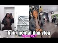 vlog: come with me to get my hair done after a depressive episode, cooking + more! (vlogmas day 7)