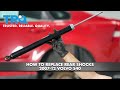 How to Replace Rear Shocks 2004-12 Volvo S40