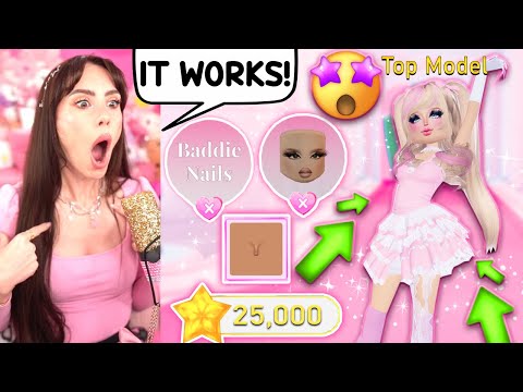 HOW TO WIN FIRST PLACE! Following TOP MODEL TIPS To Level Up In Dress To Impress
