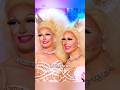 Trixie and Pearl: Conjoined Twins Shaking Up Drag Race! ✨ #Shorts