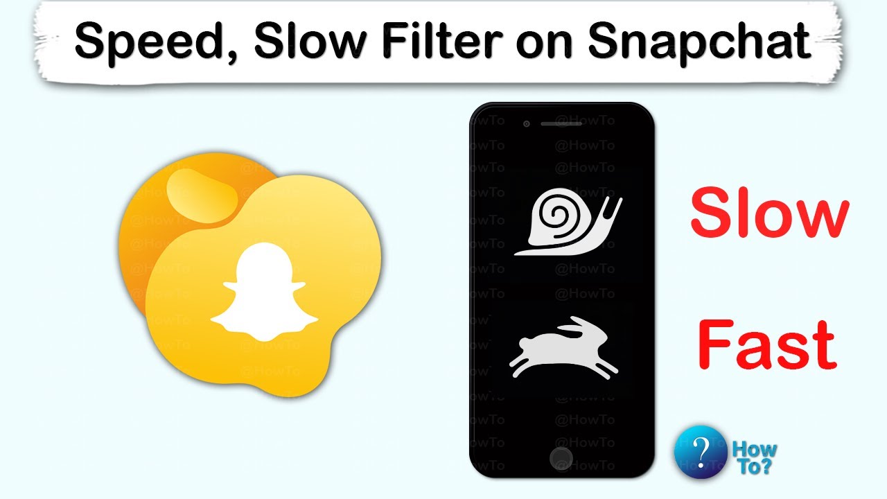 Snapchat Speed Filter Slow Down Filter on Snapchat 2022 - Speed Up Filter Snap - YouTube