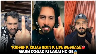 Download Lagu Yousaf Ka Rajab Butt ke Liye Message | Maan Dogar ki Larai Ho Ge | Maan Dogar Vs Yousaf Match  MP3