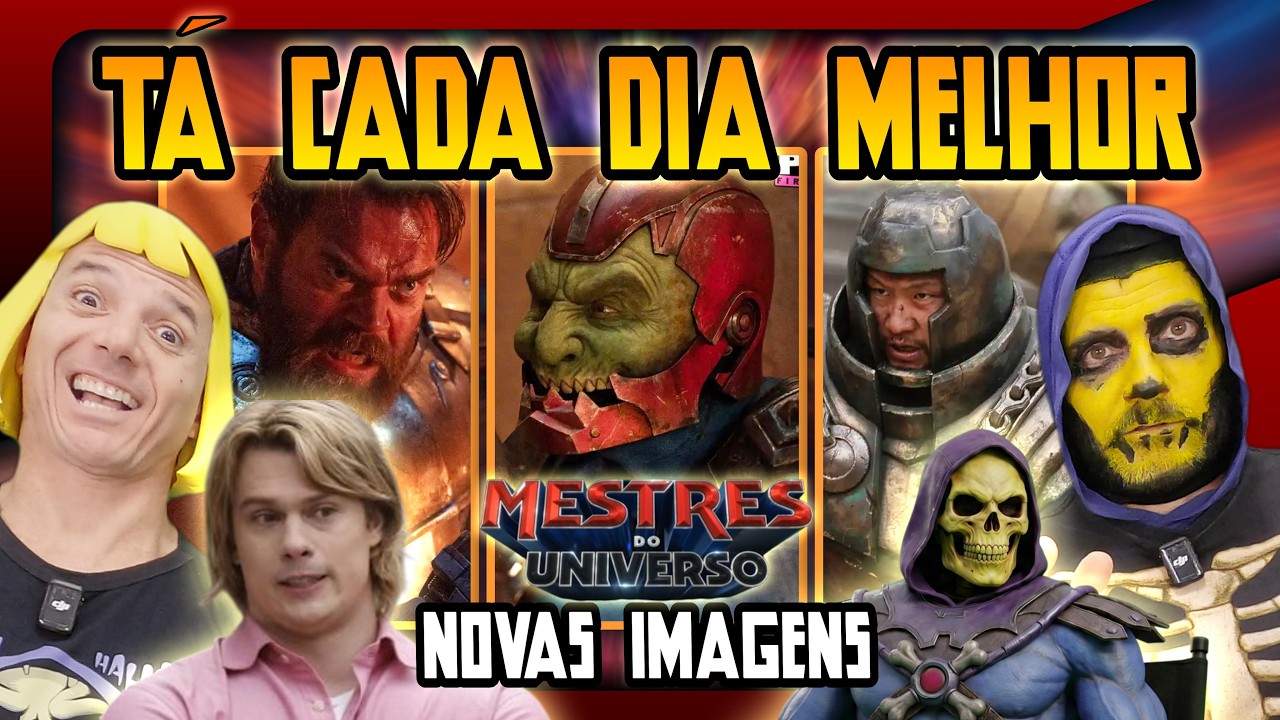 HE-MAN TÁ CADA VEZ MELHOR - Reagindo aos novos visuais de Fisto, Aríete e Mandíbula! ⚔️ #heman