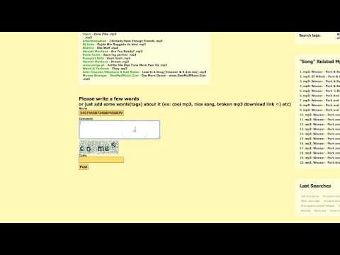 How To Download MP3 Music Tracks FRRE! (Better Than Limewire And No Bit Torrent Needed)