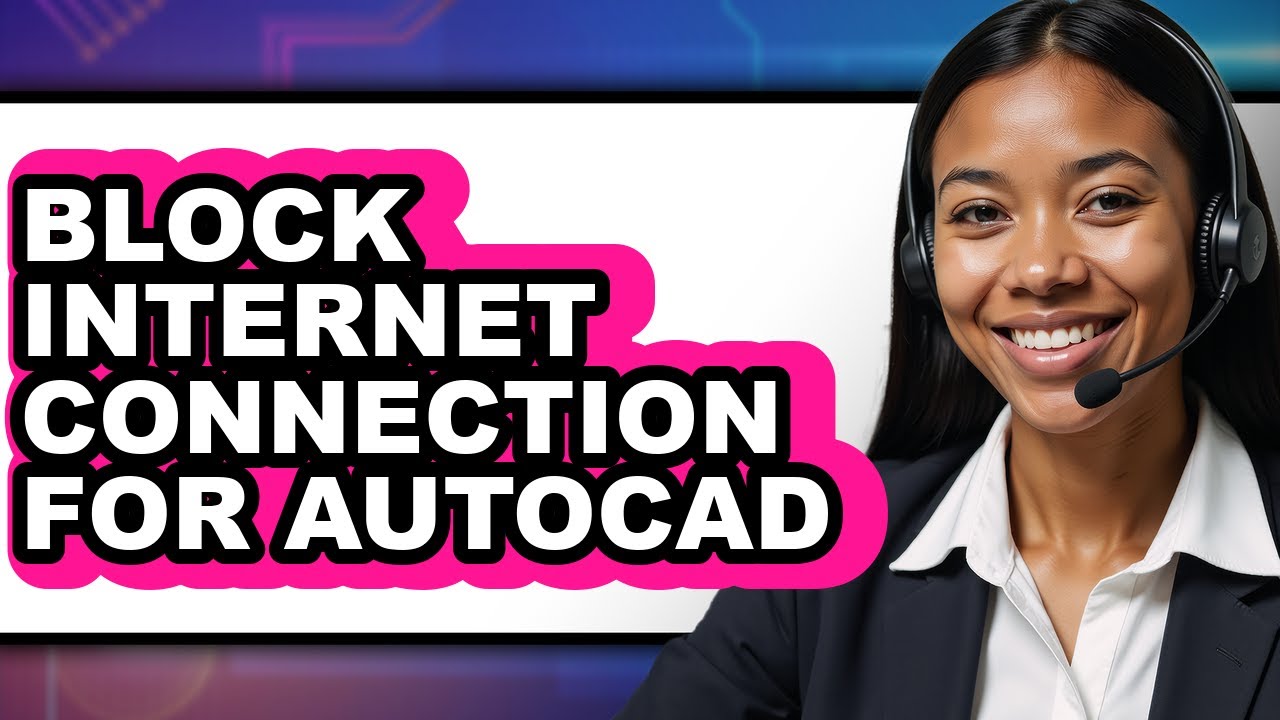 How to Block Internet Connection for Autocad - Step by Step - YouTube