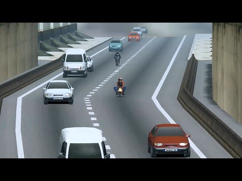 Moto Racer 3: Gold Edition - прохождение - трафик - Левый берег