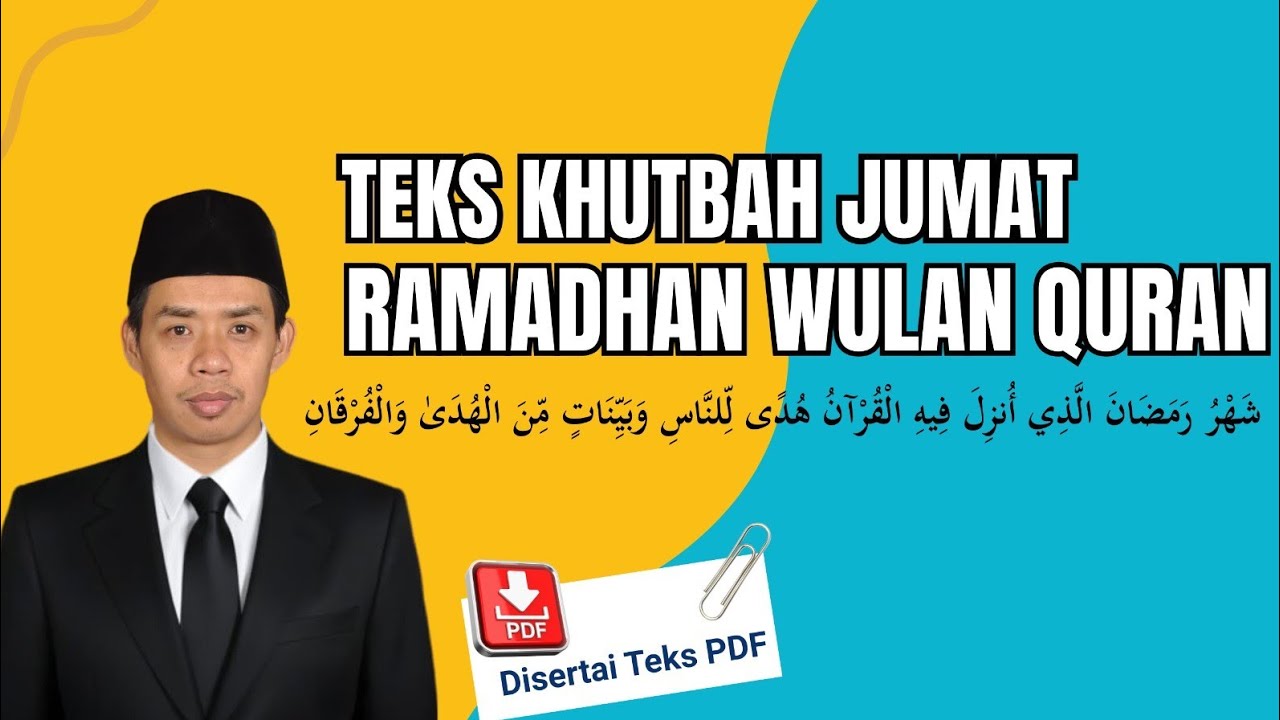 Teks Khutbah Jumat Bahasa Jawa: Ramadhan Wulan Quran: Wismanto
