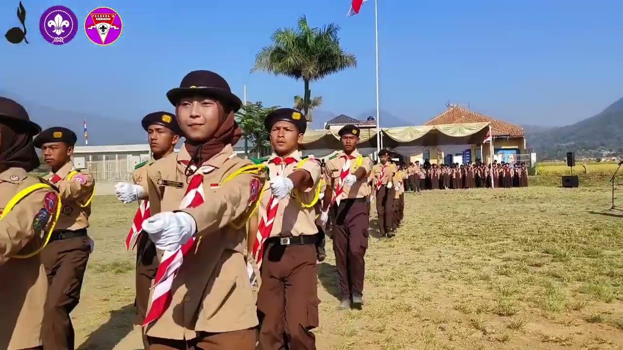 Upacara Peringatan HUT Pramuka ke-62 tk. kecamatan kadungora Tahun 2023