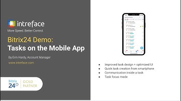 Bitrix24 Demo: Tasks on the Mobile App