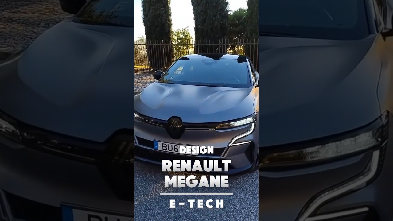 Renault Megane E-Tech Esprit Alpine: É Design ou Arte esculpida sobre rodas? ⚡🇫🇷