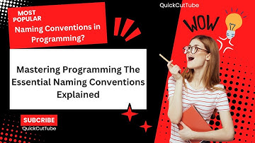 Mastering Programming The Essential Naming Conventions Explained