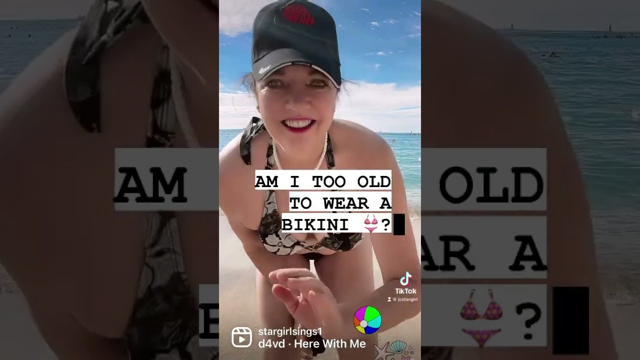 Watch HI! 🤗 I’M 62, AM I TOO OLD TO WEAR A BIKINI ? 👙 #oldisgold #over60 #bikini #beach #dance #age #old on YouTube Watch HI! 🤗 I’M 62, AM I TOO OLD TO WEAR A BIKINI ? 👙 #oldisgold #over60 #bikini #beach #dance #age #old on YouTube