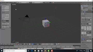 Tutorial membuat animasi 3D Bola mengembal kartun dengan software Blender