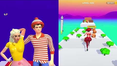 Build A Queen vs Twerk Race 3D - All Levels SpeedRun Gameplay Android iOS Ep 13