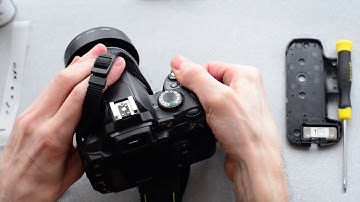 How to fix the Nikon DSLR "Press shutter release button again" Works on D40 and D60.