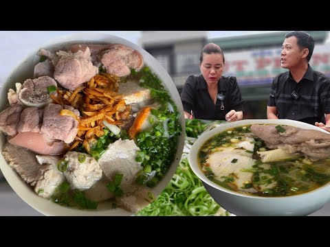 Video LẦN ĐẦU Trải Nghiệm BÁNH CANH GIÒ HEO cực kì đông... - youtube