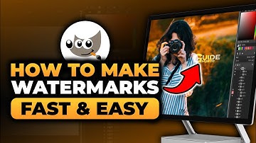 How To Make Watermark in GIMP (FAST & EASY) | 100% WORKS | NO Yapping! | GIMP Watermark