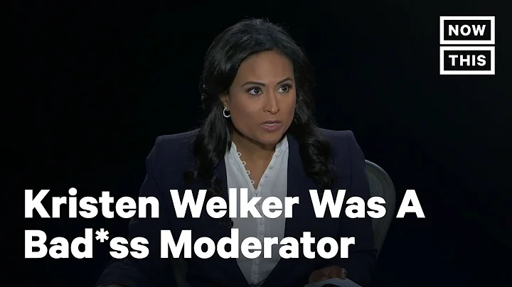 Kristen Welker's Best Moderator Moments at the Fin...