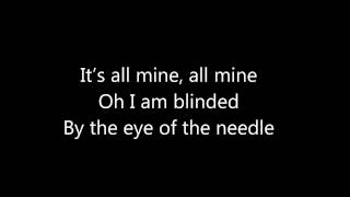 Sia- Eye of the needle- Paroles