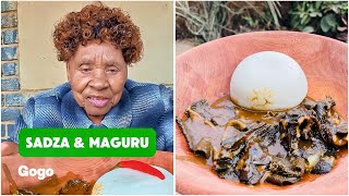How To Cook Tripe Masusu & White Sadza The Traditional Way , Cooked Them For My Grandmother Ob Eats