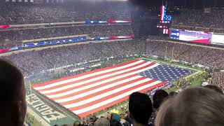 Amazing national anthem nfc championship Vikings vs eagles