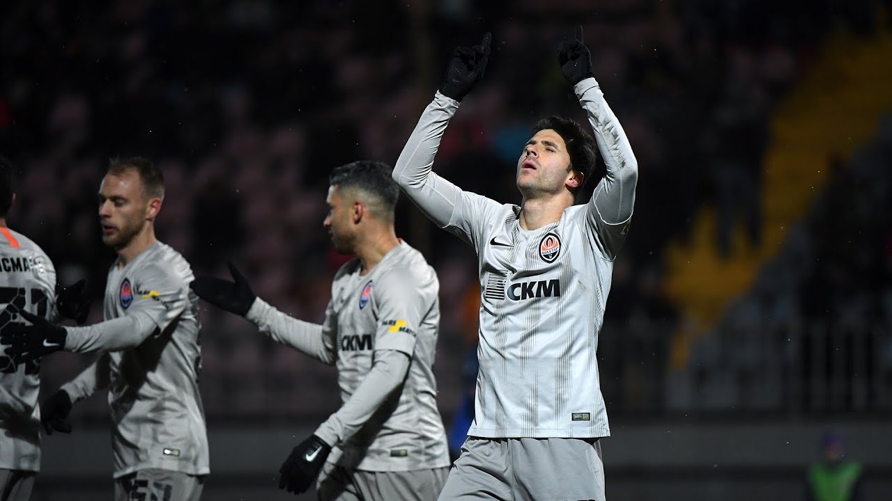 football score Top scorer. Moraes’ 14th goal this Premier League season. Mariupol 0-2 Shakhtar