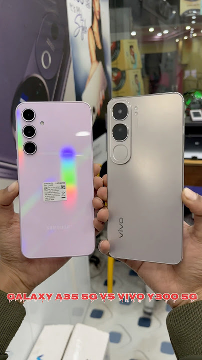 Samsung Galaxy A35 5g vs Vivo Y300 5g || Y300 5g vs Galaxy A35 Camera Test #shorts #galaxy #vivo