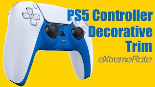 PS5 DualSense Controller Custom Decorative Trim Plate - eXtremeRate