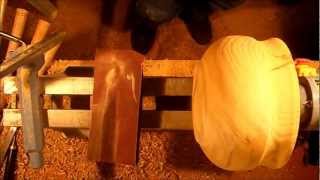 Wood Turning Bowl... Creearea unui BOL din lemn de agud .. make bowl...