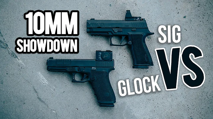 10MM Bear Gun Showdown: Sig P320 XTEN Comp vs Glock G20