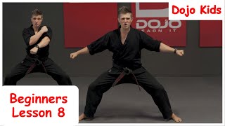How To Learn Karate At Home For Kids With The Dojo - LESSON 8