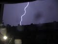 Zwaar onweer op 26 05 2009 om 03:45 uur boven Rotterdam