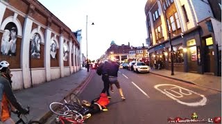 Coward Assault On Cyclist Couple By Angry Man - #RoadRage (Single 4)