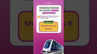 #SPLRT service adjustments: Take Shuttle Bus B towards Thanggam