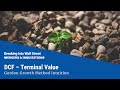 DCF - Terminal Value - Gordon Growth Method Intuition